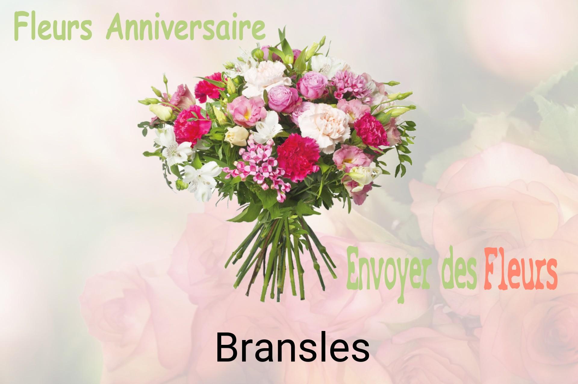 Bouquet de fleurs d’anniversaire livré à Bransles