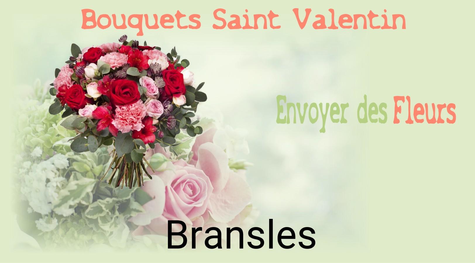 Roses de Saint-Valentin livrées à Bransles